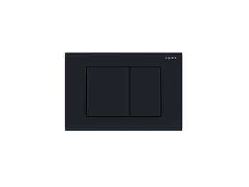 Клавиша смыва механическая Aquatek KDI-0000012 цвет черный матовый Клавиша смыва механическая Aquatek KDI-0000012 цвет черный матовый